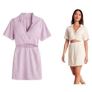 Abercrombie & Fitch Lavender Wrap Dress NWT